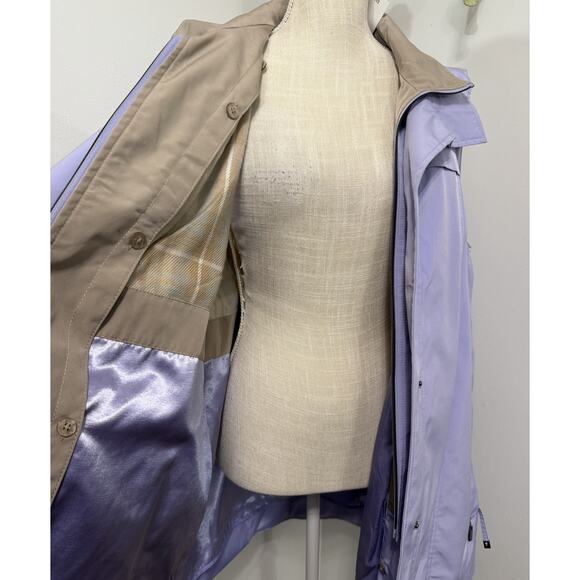 NEW Coldwater Creek Lavender Sky Tunic Length RAIN Vest Size Large NWT $129 - Picture 4 of 5